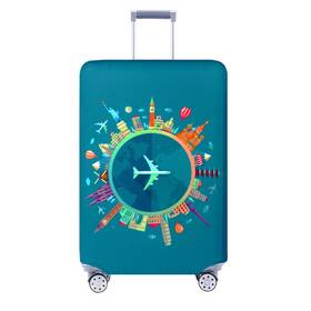 Travelkin More Than Travel 791715138330 Luggage Covers For Suitcase Tsa Approved M Dreaming Blue