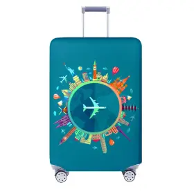 Travelkin More Than Travel 791715138330 Luggage Covers For Suitcase Tsa Approved M Dreaming Blue