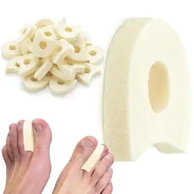 Yng-trelaco-1026 Trelaco 30 Pcs Foam Toe Separators Spacers For Corn Relieves 1/4 Inch Pa