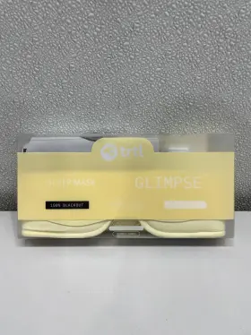 Trtl 810015221426 Glimpse Sleep Mask 100% Blackout Sorbet Yellow