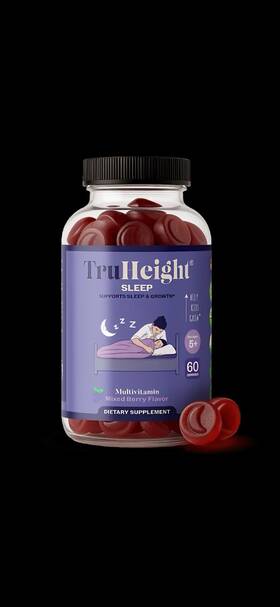 Truheight X003jzc9hv Sleep Gummies Mixed Berry Flavor 60 Count Gmo-free