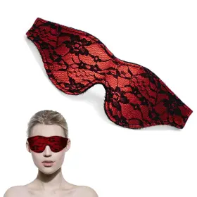 Qtaotao-0103-04 Ttdesefu Satin Eye Mask Soft Comfortable Silk Sleeping 1 Count Pack Of Red2