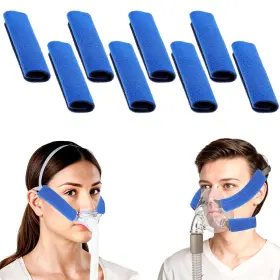 Iuyb6af8 Tucnoeu 629000 1 Cpap Strap Covers 6 Pcs Mask Cover Cushions 12 X 9.1 Cm