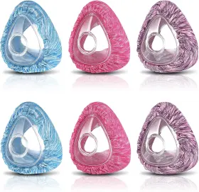 Tudomro 445011845838 6 Pack Cpap Mask Liners For Full Face Cover Soft Reusable Cushion