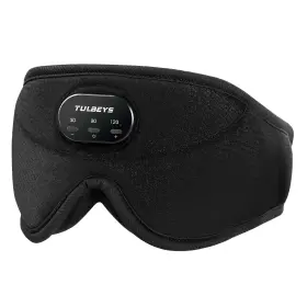 Tul38-sleep Tulbeys Mask With Bluetooth Light Blocking Silk Eye 3d For Sleep 38 Soothing