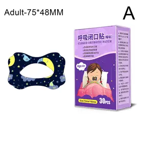 Turbo-roofinds 445016147173 30pcs/box Anti-snoring Stickers Children Adult Night Sleep Lip Nose Breathing Im