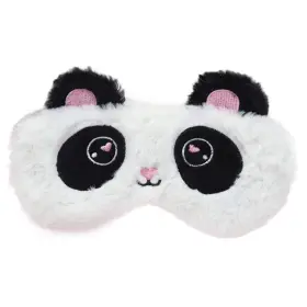 Ulbemoll 751960004491 Panda Sleep Mask Soft Plush Eye Cover For Travel Nap Meditation
