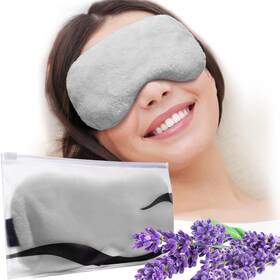Umisleep 510016-pld-a Lavender Eye Mask 0.45 Lb Aromatherapy Weighted For Dry Eyes Sleep