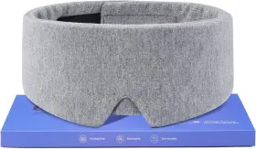 Ej-gy01 Umisleep Sleep Mask Blackout With Ear Muffs For Sleeping Blue Hibermate Luxury Gray