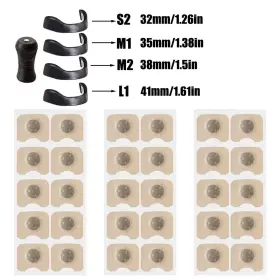 Jk091 Unique Trendy 1 Magnetic Nasal Dilator Anti Snoring Nose Strips Boost Oxygen Intake Sleep