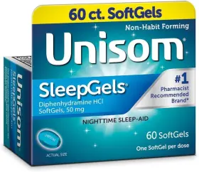 753111 Unisom Sleep Gels Nighttime Sleep-aid 50 Mg