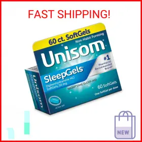 Uni-4403 Unisom Sleepgels Diphenhydramine Hcl 50 Mg 60 Count