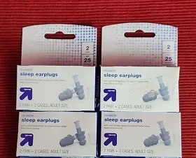 Up & 794503812344 And Reusable Earplugs Lot Of 4 3 Sleep 1 Flight