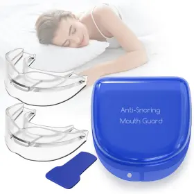 Upverxi 699628556770 Anti-snoring Mouth Guard 2 Packs Of Anti Snoring Devices Solution For