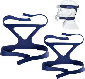 Us 744110341119 2pk Universal Headgear Closed Edges Cpap Replace Part Strap