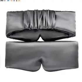 Usa-viralfinds 445018536593 Silk Satin Sleep Mask Comfortable Sleeping Eye Eyeshade Cover Shade Eyes Re
