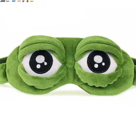 Usa-viralfinds 445019588584 3d Sad Frog Sleep Mask Natural Sleeping Eyeshade Cover Shade Eye Patch Women Men