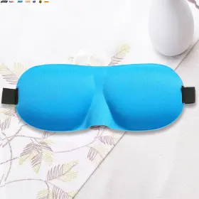 A195 Usa-viralfinds 3d Sleeping Eye Mask Travel Rest Aid Cover Patch Paded Soft Bl