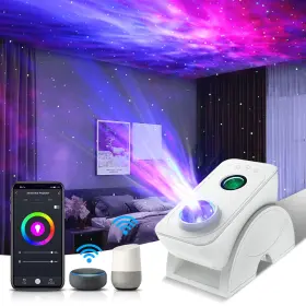 Sk20-1 V Jules.v Galaxy Projector Star Light Smart Northern Lights White