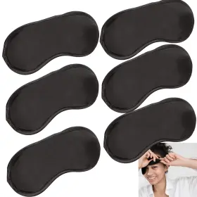 Fetegt2877 Vandorla 6 Pack Blindfold Eye Mask Cover Sleep For Party Games Travel Team