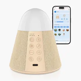 Hl-cs-0919a-001 Vanzon Baby Sound Machine Smart App Control White Noise With 54 Soot