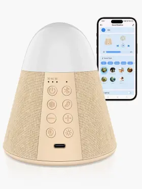 Wn02 Vanzon Baby Sound Machine Smart App Control White Noise With 54 Soot