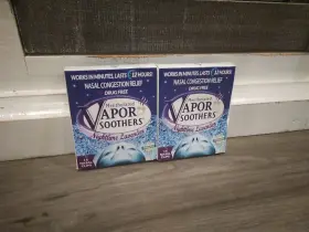 Vapor Soothers 860003018033 2 Mentholated Nasal Congestion Nighttime Lavender 14 Clip Organic