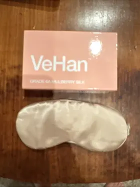 Vehan 694743956986 Mulberry Silk Eye Mask 22 Momme Grade 6a