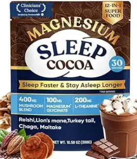 B0f8hxny5n Venture Pal Mushroom Hot Cocoa Sleep Aid - Melatonin Magnesium 30 Servings B0f8hxny5n Venture Pal Mushroom Hot Cocoa Sleep Aid - Melatonin Magnesium 30 Servings