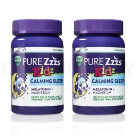 Vicks 323900030459 Pure Zzz S Kidz Calming Sleep Gummies 42 Count Each Lot Of 2