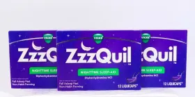 Vicks 323900038028 3pk Zzzquil Nighttime Sleep Aid Non-habit Forming 12 Ea 36 Total 04/25