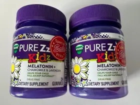 Vicks 323900040229 48 Pure Zzzs Kidz Melatonin Chamomile And Lavender Fast Free Ship 12/25