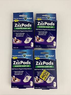 Vicks 328785300062 4 Nyquil Zzz Pads Lavender And Chamomile Scented Sleep-aid Refill 6 Pk