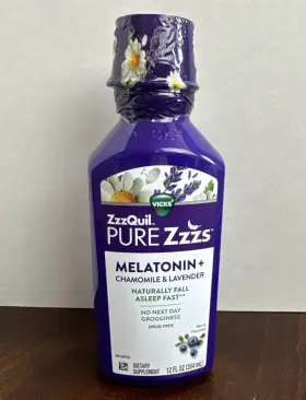 33227c60403 Vicks Zzzquil Nighttime Sleep-aid Liquid Berry Flavor 12 Fl. Oz. Exp 10/2025