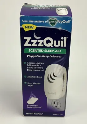 Zpl100 Vicks 2 Zzzquil Plugged In Sleep Enhancer Scented Sleep-aid Lavender Chamomile