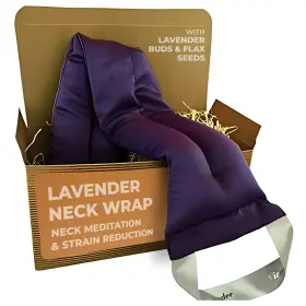 Vlnep16 Victorias Lavender Microwavable Neck Heating 1 Count Pack Of