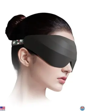 Mc05 Visit The Eva Belle Store 3d Sleep Mask For Side Sleepers Soft Light Blocking Eye Shade With Adjustable