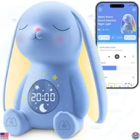 Medo000liw1816l16-a Visit The Mewaii Store White Noise Sound Machine For Baby Night Light Cry Detection App Control