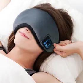 Vista Shops 723466571968 Ez Sleep Eye Blind Fold With Bluetooth Music