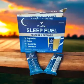 Vitacup 850036288671 Sleep Fuel Restore And Recover Herbal Tea Magnesium Chamomile Natural