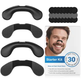 Mst-01 Vitgont Nasal Strips For Snoring Extra Strength Solution Nose Impr