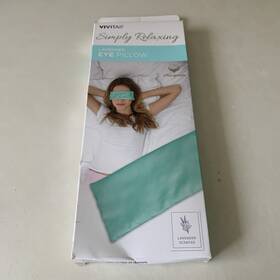 Vivitar 681066036464 Lavender Eye Pillow Simply Relaxing New Microfiber Fabric Lightweight