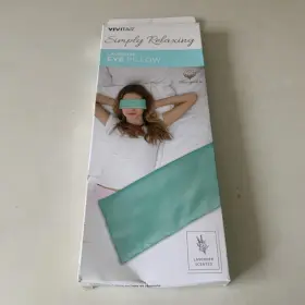 Vivitar 681066036464 Lavender Eye Pillow Simply Relaxing New Microfiber Fabric Lightweight