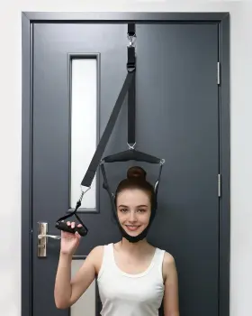 24004 Vklk Cervical Neck Traction Device Hammock Over The Door For Relief