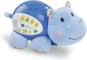 Vtech 719279404074 Baby Lilft Critters Soothing Starlight Hippo Blue Small