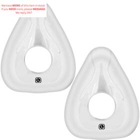 Wagleriz Xin-f20-2pc-l Replacement Cushion For Airfit F20 Compatible Large Transparent - 2 Pack