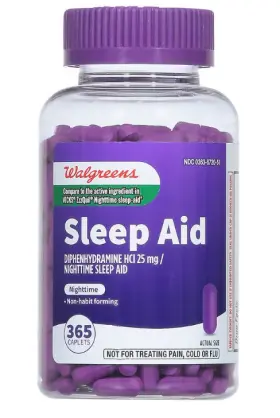 Walgreens 311917177342 Sleep Aid Caplets 365 Exp 2026