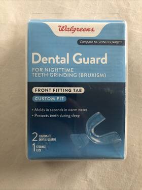 Walgreens 311917190563 Dental Guard For Sleep Teeth Grinding Bruxism - Moldable