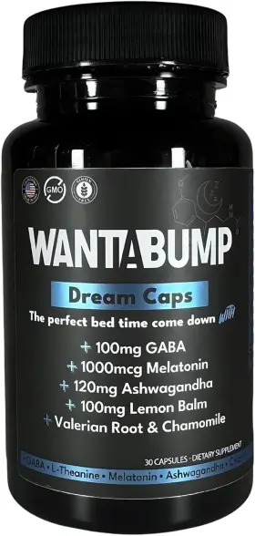 Want A Bump 860011850106 Smart Sleeping Pills Supplement - Dream Caps Potent Natural Aid