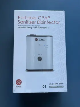 Wmp-cc101 Wave Medical Products New And Sealed Portable Cpap Cleaner Sanitizer Disinfector